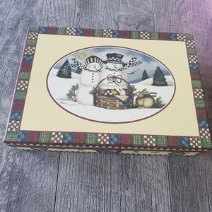 Snowman Stationary Kit